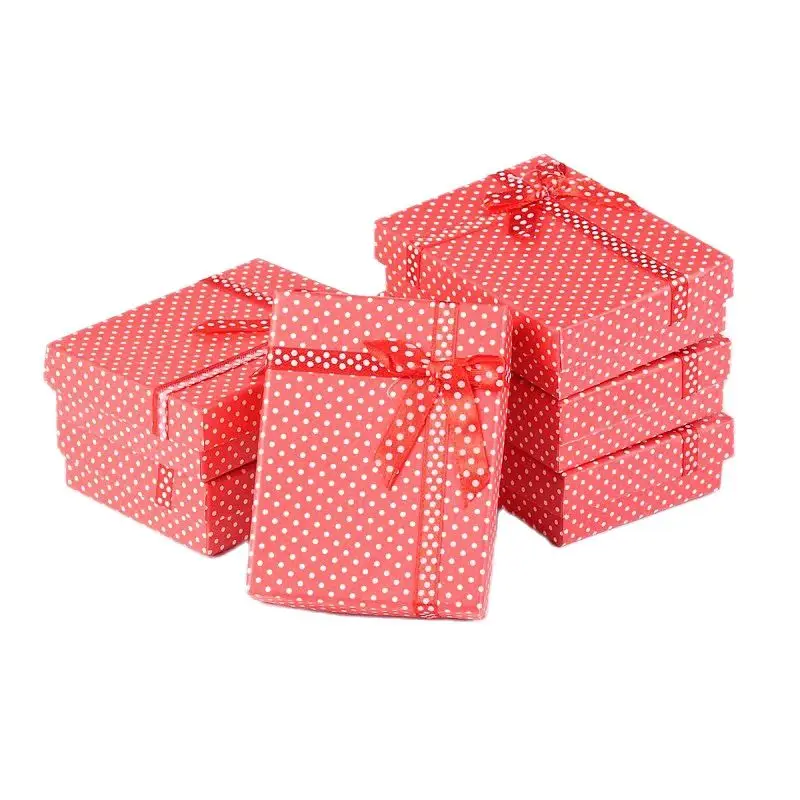 Подарочная упаковка на День святого Валентина картонная коробка для ювелирных