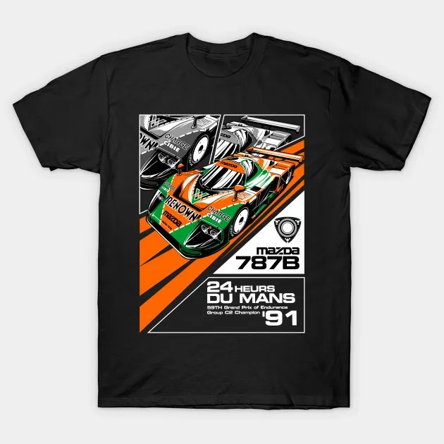 

Men T-Shirt Mazda 787B Dumans 91 Tshirt Women T Shirt