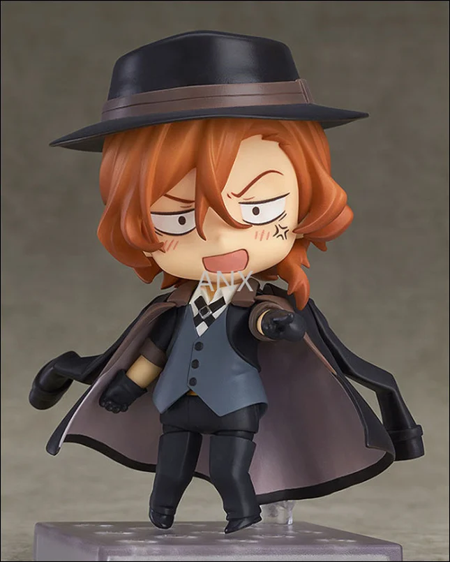 

10CM Bungo Stray Dogs Nakahara Chuuya PVC Figure Anime Collectible Model Toy Doll Gift Dazai Osamu