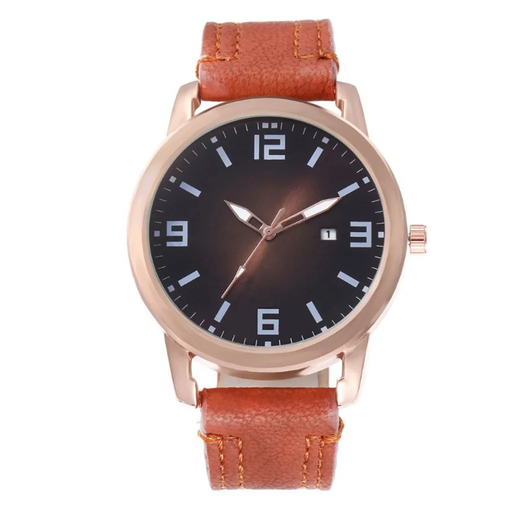 Повседневное кварцевые часы Для мужчин лидирующей марки Элитный бренд наручные