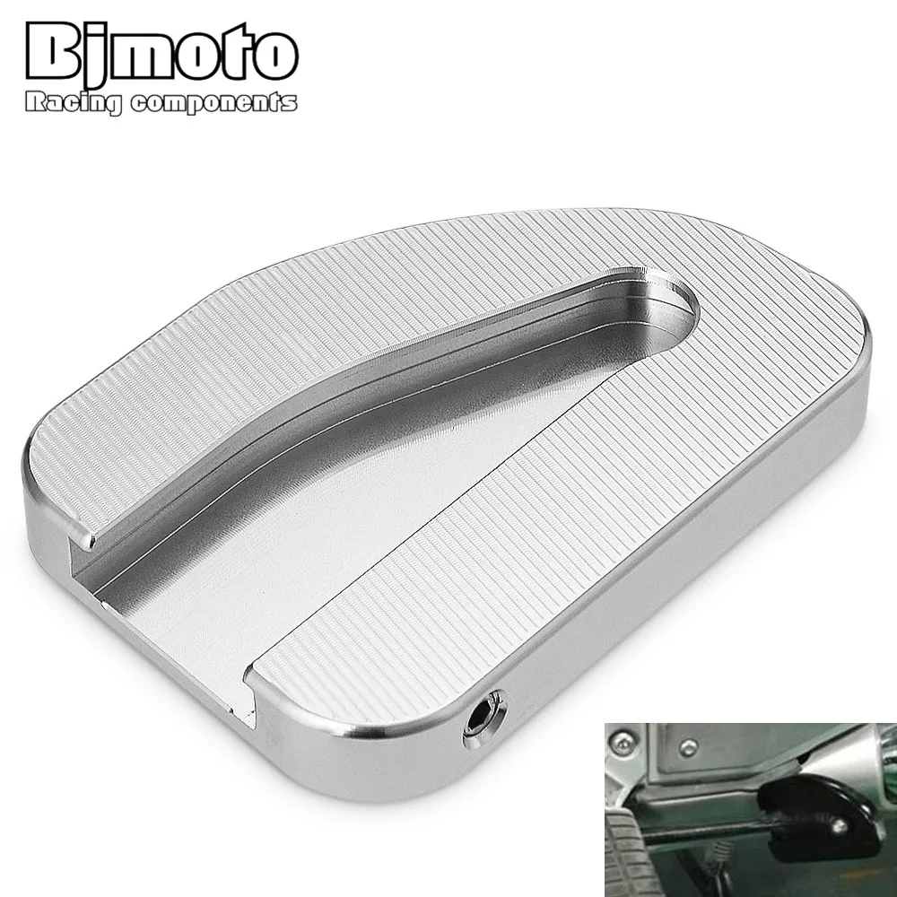 

BJMOTO Moto CNC Side Stand Extension Kickstand Enlarge Plate For Honda GL1800 2018-2019
