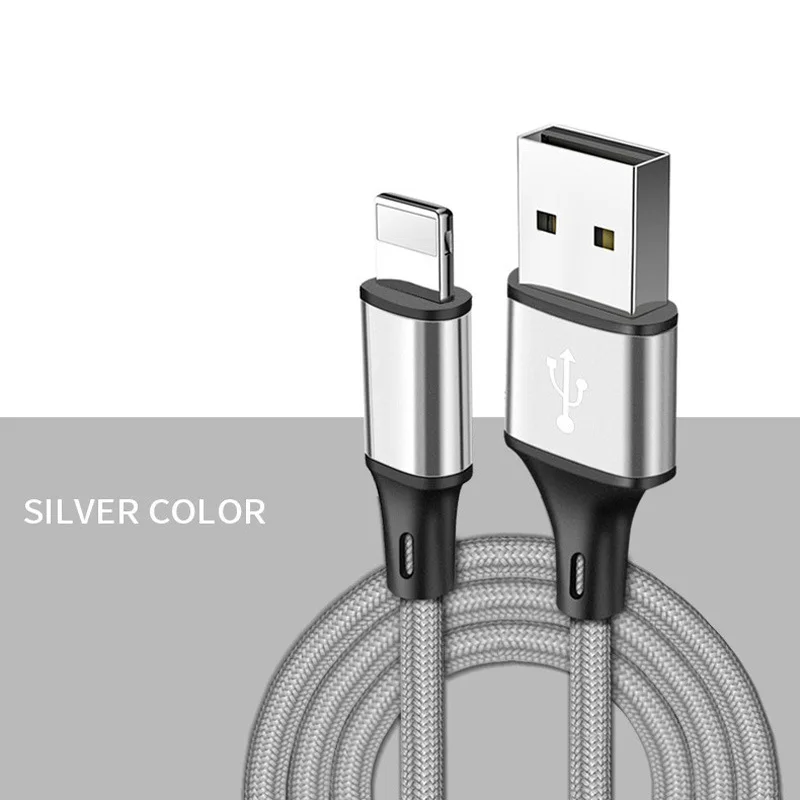 USB кабель для зарядки iPhone 11 Pro XS MAX XR X 8 7 6 6S Plus 5 5SE iPad 3.0A Быстрая зарядка|Кабели