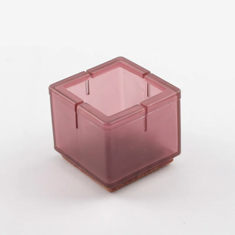 Мебельные ножки из коричневого ПВХ колпачки для ножек стула защита стола