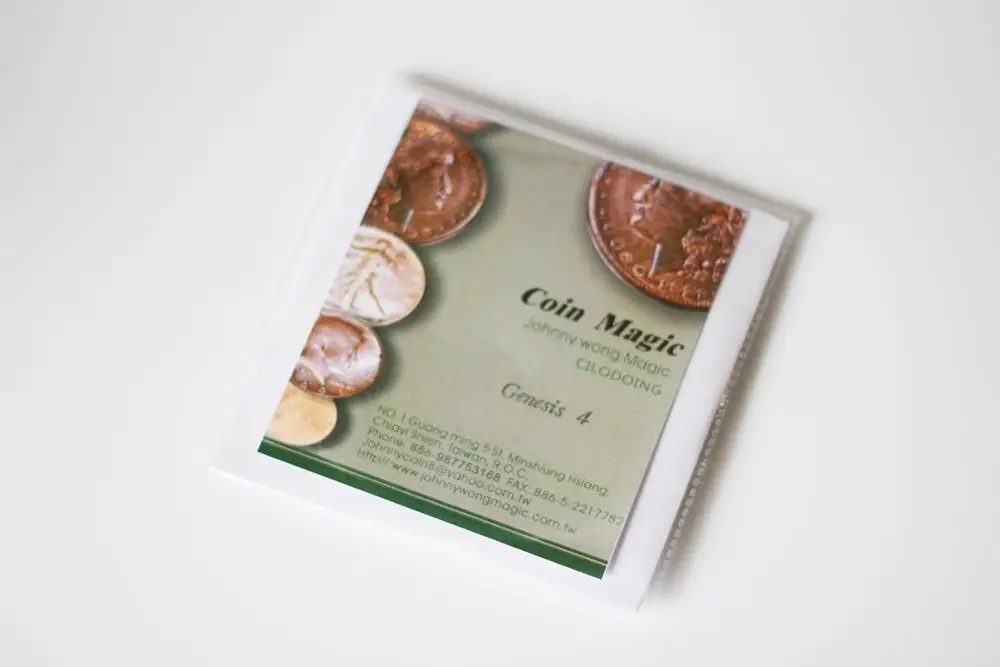 Волшебные трюки с монетами Джонни Вонг из серии Genesis 4 (с DVD)|Волшебные фокусы| |