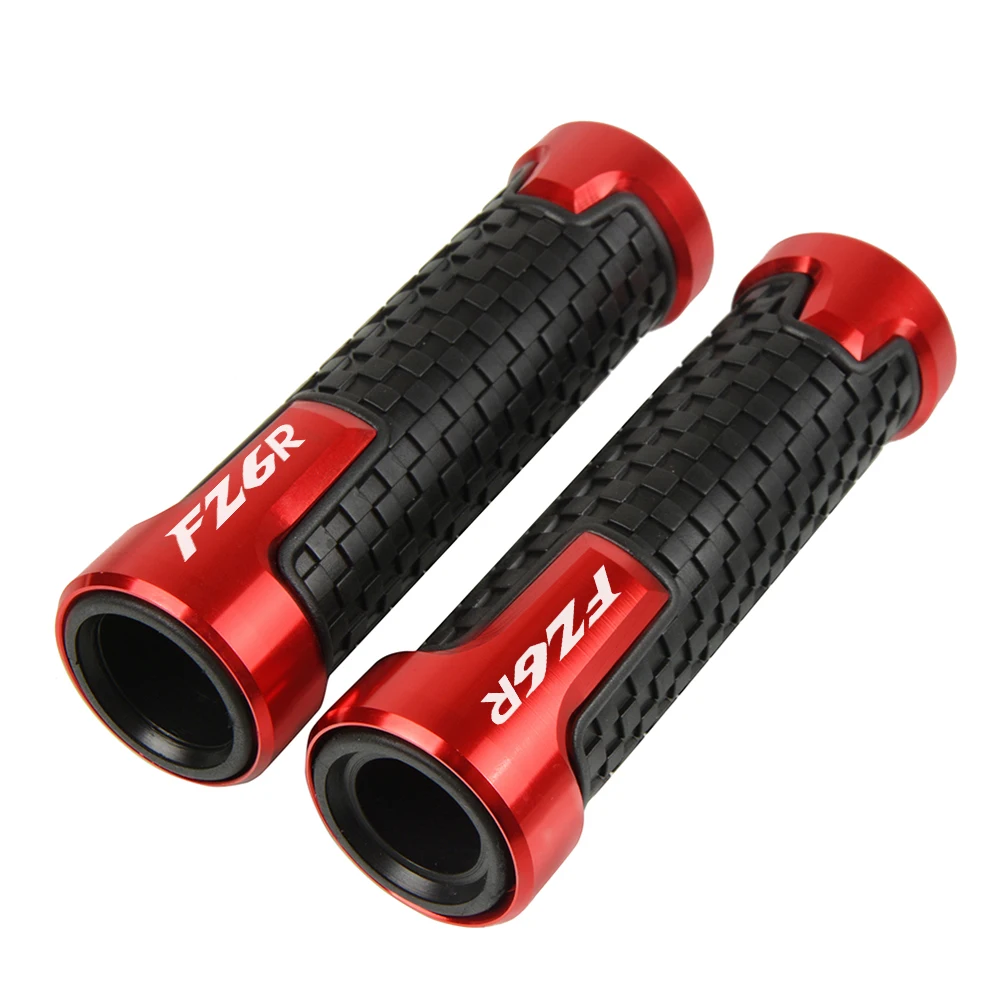 

New Hot 7/8"22mm CNC Aluminum Handlebar Grips Handle Ends Handle Grips Accessorie Scooter Hand Bar Grips For YAMAHA FZ6R