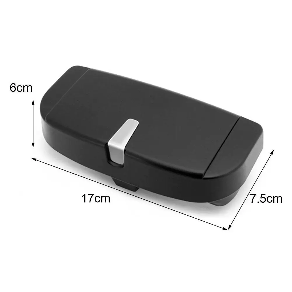 

Car Frames Sunglasses Clip Universal Cartridge Sun Visor Clip Car Frames Protection Box Housing