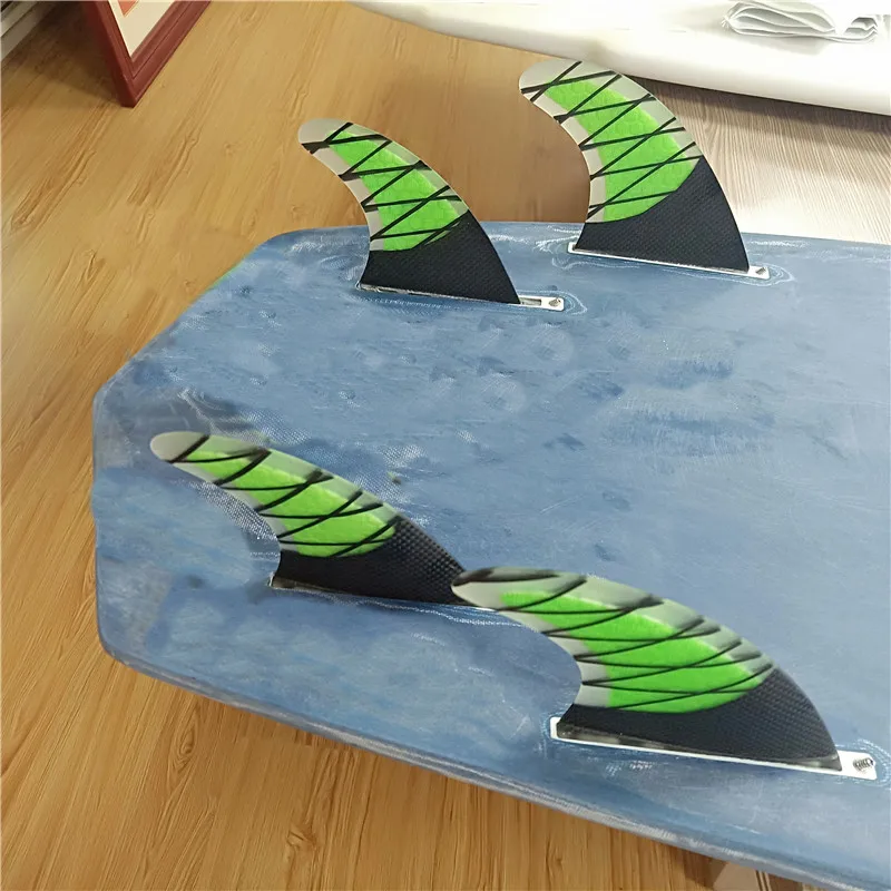 Новый четырехъядерный плавник из углеродного волокна для серфинга плавники 4 шт.