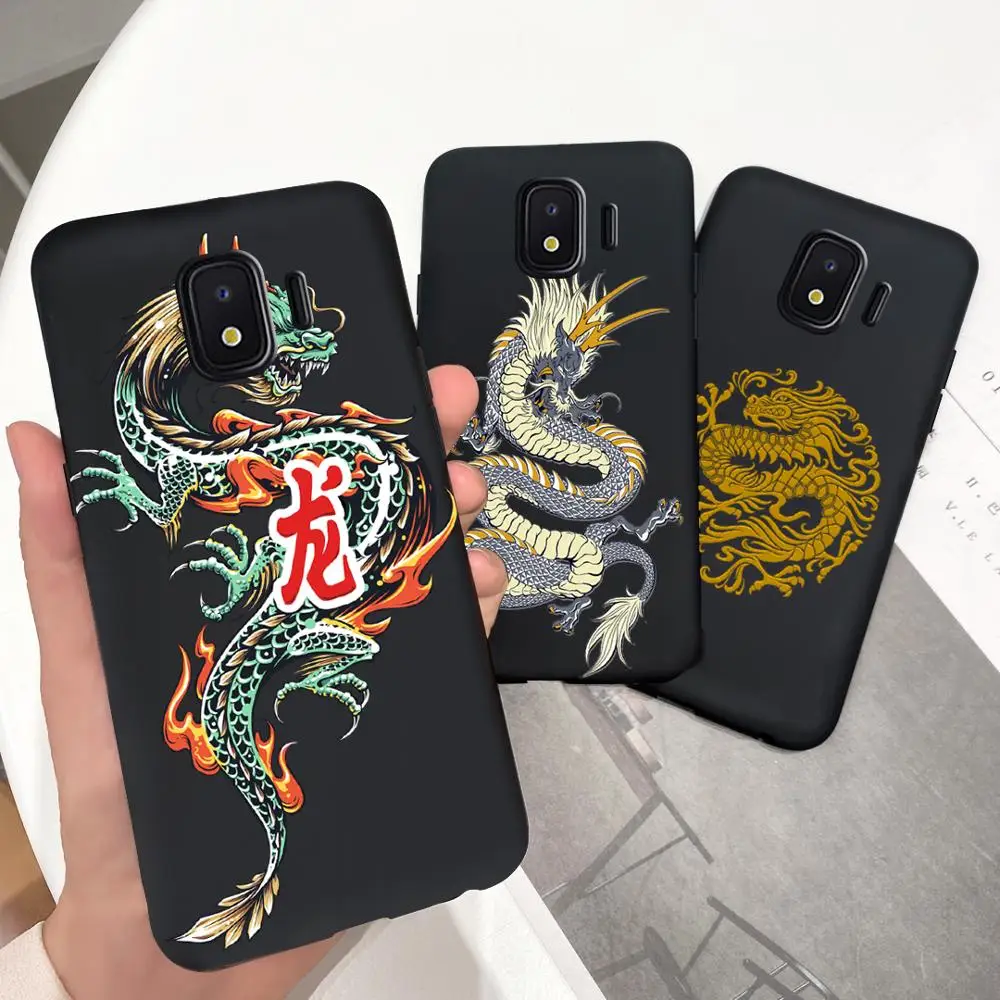 Чехол для телефона Samsung Galaxy J4 Plus крутой черный силиконовый чехол с рисунком панды