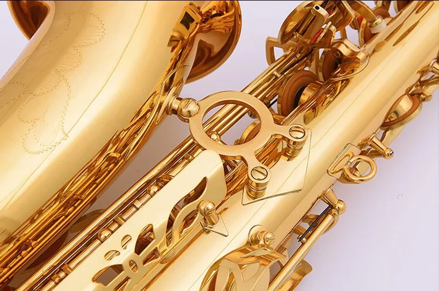 Новый SAS 802 фирменный инструмент альт саксофон ophone EF золотой полностью