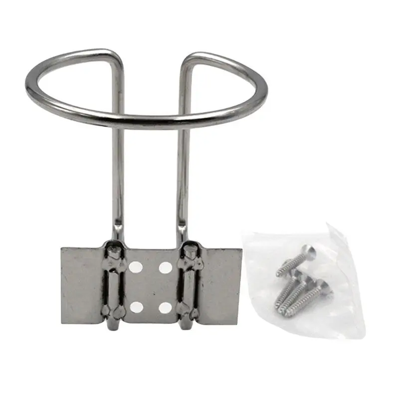 

Car Ring Cup Holder Stainless Steel Water Drink Beverage Bottle Stand Holder For Boat Truck