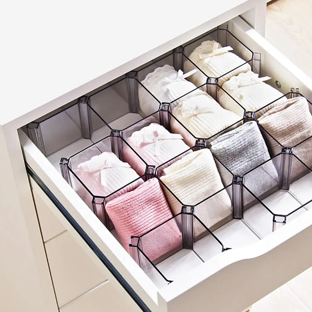 6pcs Fashion Finishing Classification Drawer Underwear Bras Sock Ties Organizer Storage Box Decoration | Дом и сад
