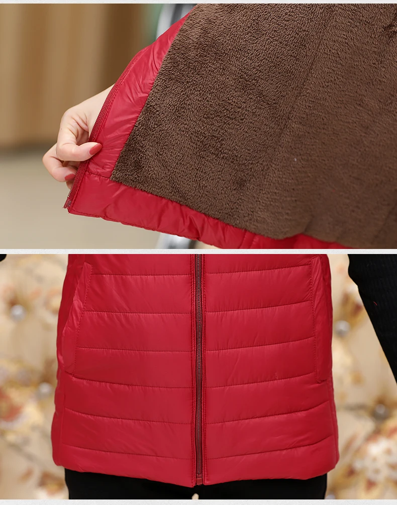 2021 зимняя женская майка для женщин тонкий воротник жилет больших размеров тонкая