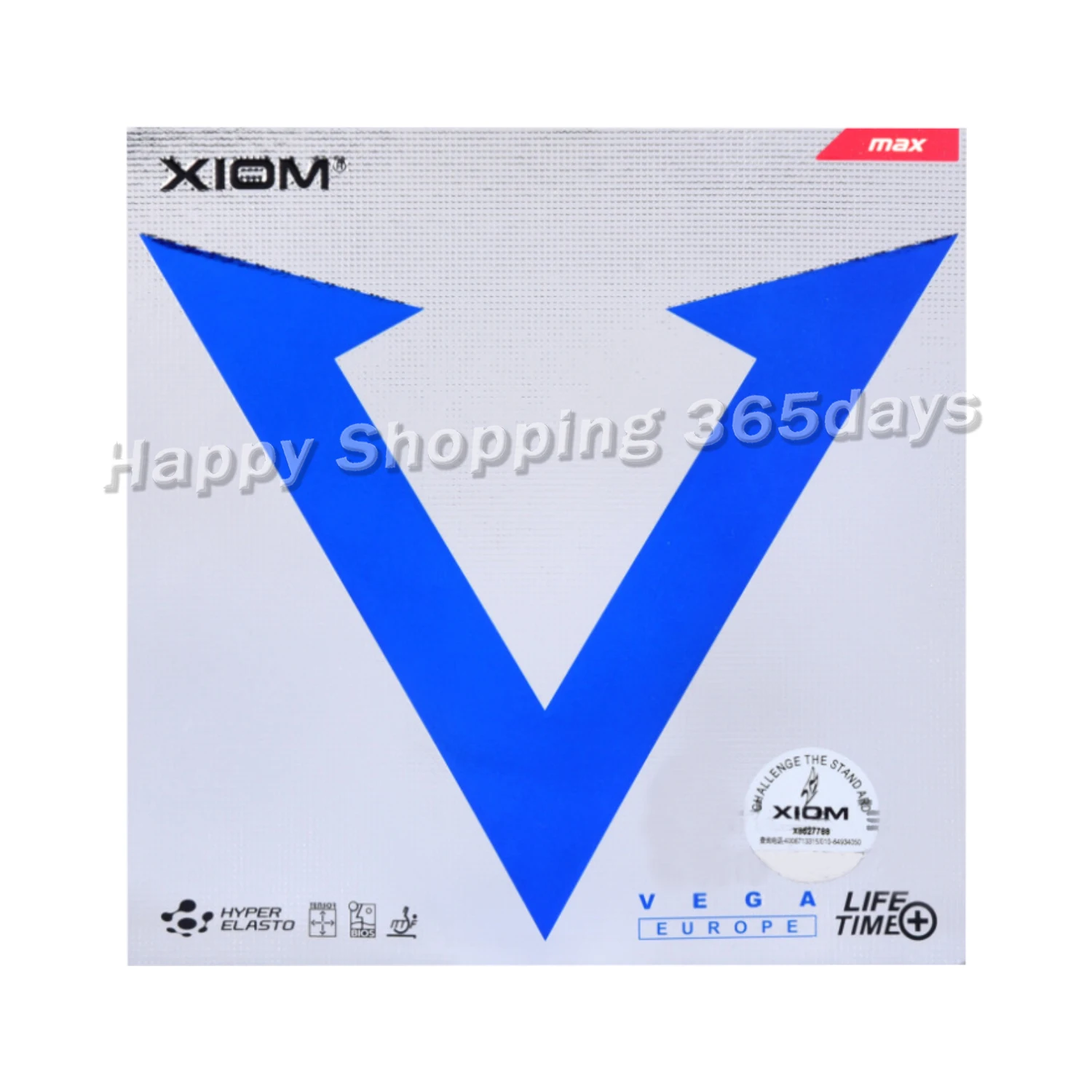 XIOM оригинальный VEGA Европа Настольный теннис резиновая губка для пинг понга Tenis De
