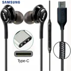 Наушники-вкладыши samsung AKG eo IG955 Type-c с микрофоном, проводная гарнитура для смартфонов Galaxy samsung S20 note10note10 + huawei