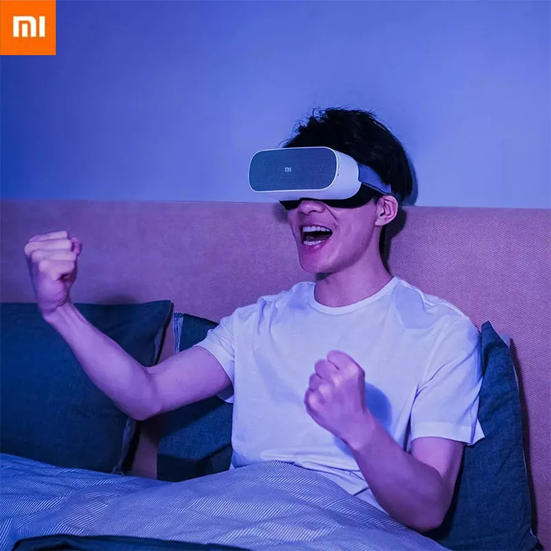 

Original Xiaomi VR Virtual Reality 2.54 Inches 3D Cinema Movie VR Glasses Headset Home Hd VR Smart Glasses Helmet For Smart Home