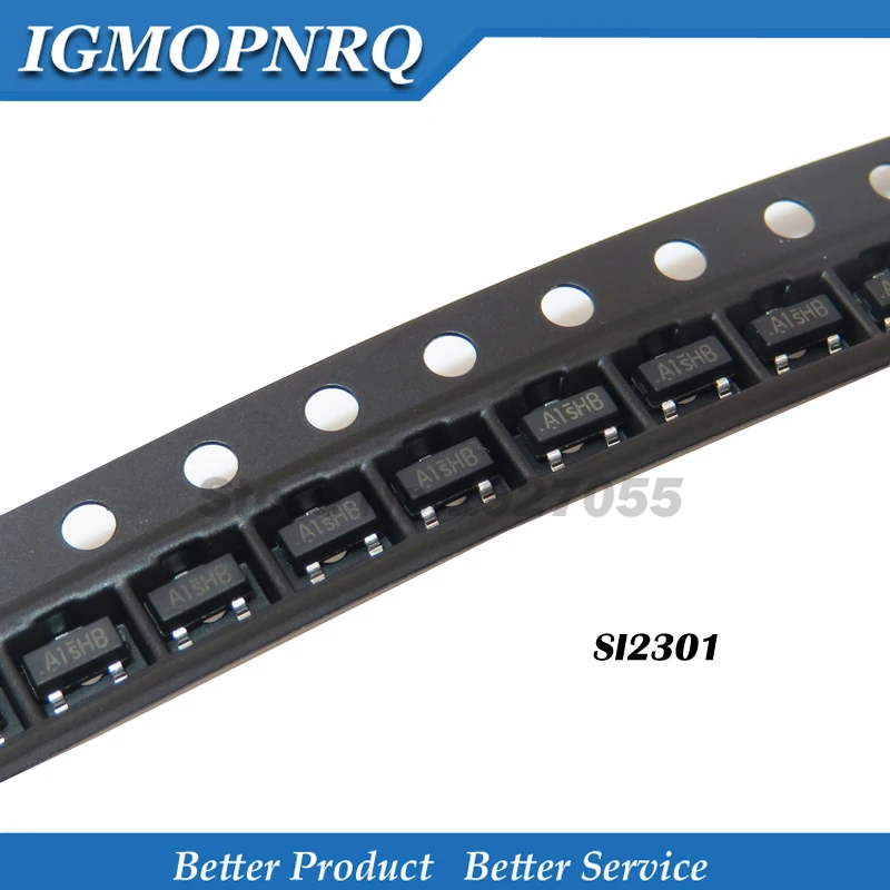 100 шт. SI2301CDS SI2301BDS SI2301 A1SHB SOT23-3 MOSFET Новый | Электронные компоненты и принадлежности
