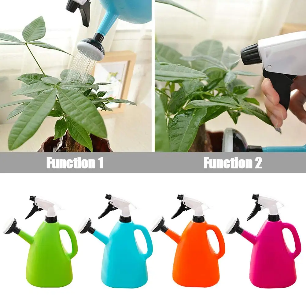1Л двухцелевой бак для спрея ручного прессования сада и дома поливочные банки