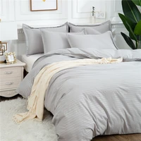 lovinsunshine solid cover bedding set home textile stripe comforter bed king queen size luxury duvet cover for adults