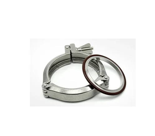 

KF vacuum 304 цепной зажим трехсекционный телефон из нержавеющей стали KF63