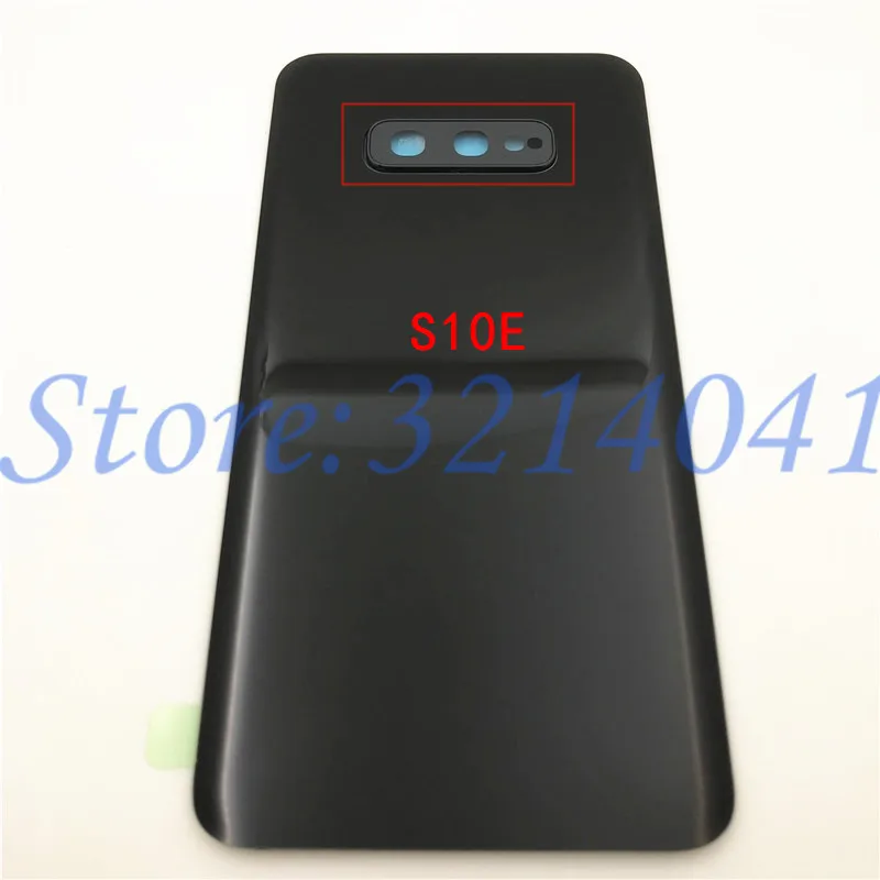 Новая стеклянная крышка батарейного отсека Корпус задней крышки для Samsung Galaxy S10