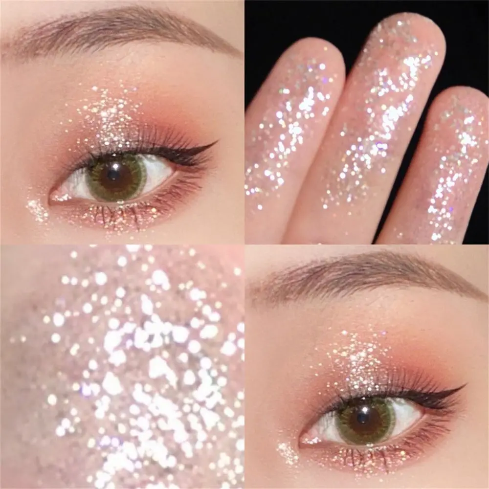 

Party Makeup Liquid Eyeshadow Metallic Diamond Shiny Eye Liner Pen Eyeshadow Palette Long lasting Shimmer Pigmented Cosmetic