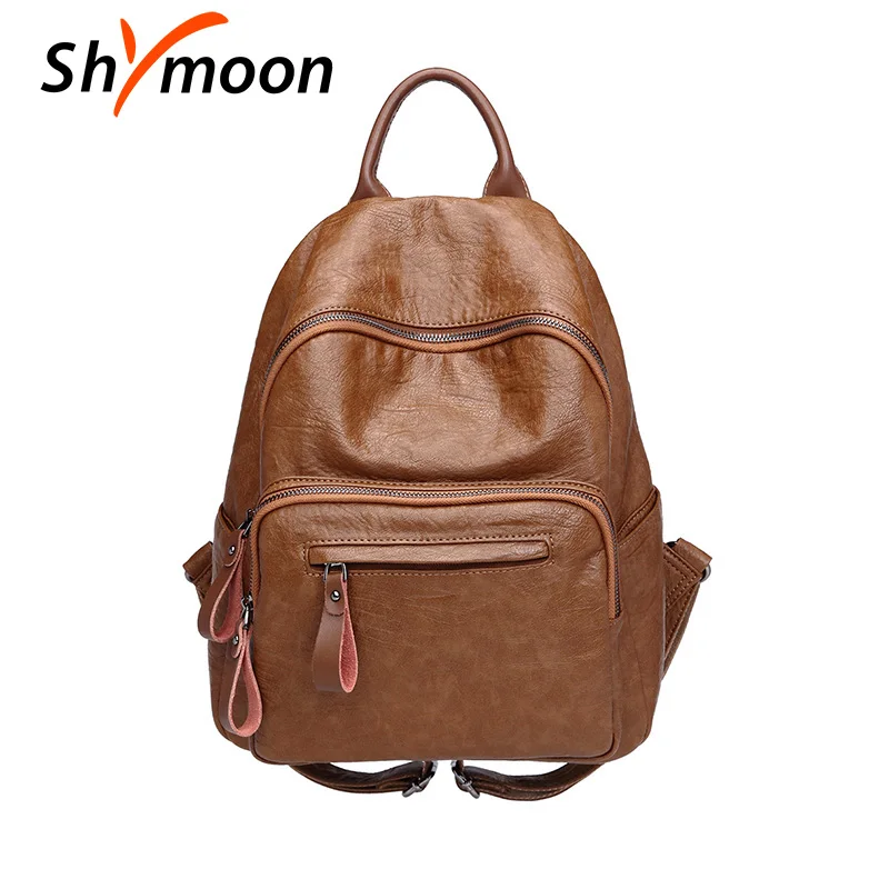 SHYMOON фирменный дизайн женские противоугонные рюкзаки Дамский модный