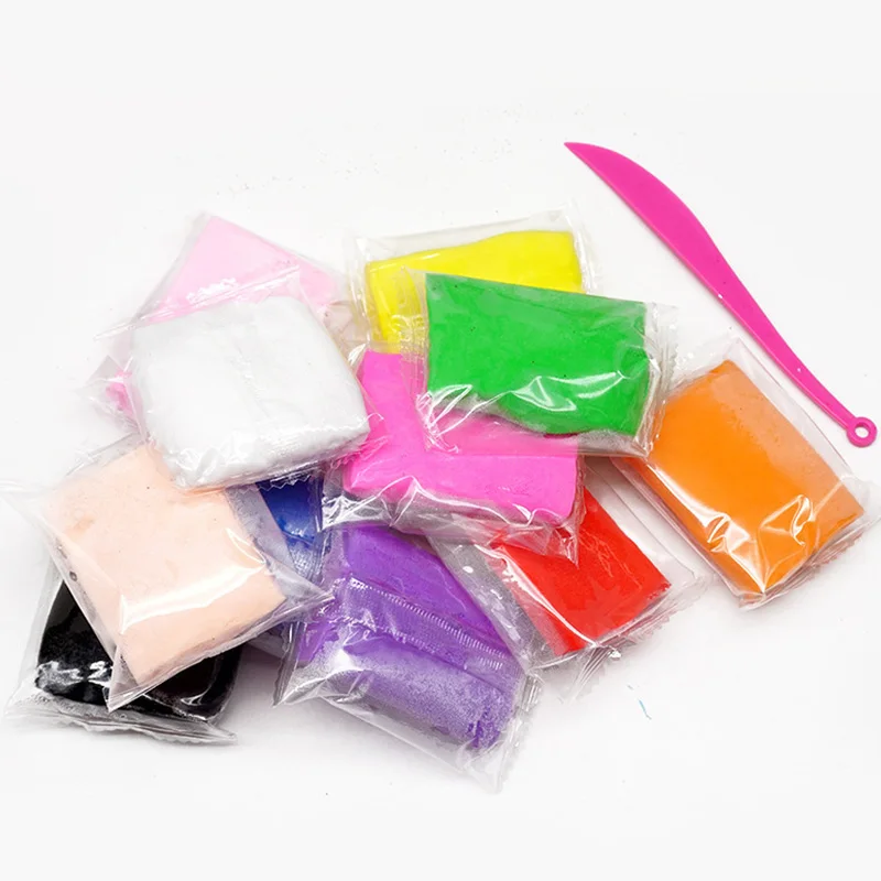 Светильник глины сохнущая на воздухе полимера Пластилин супер светильник DIY