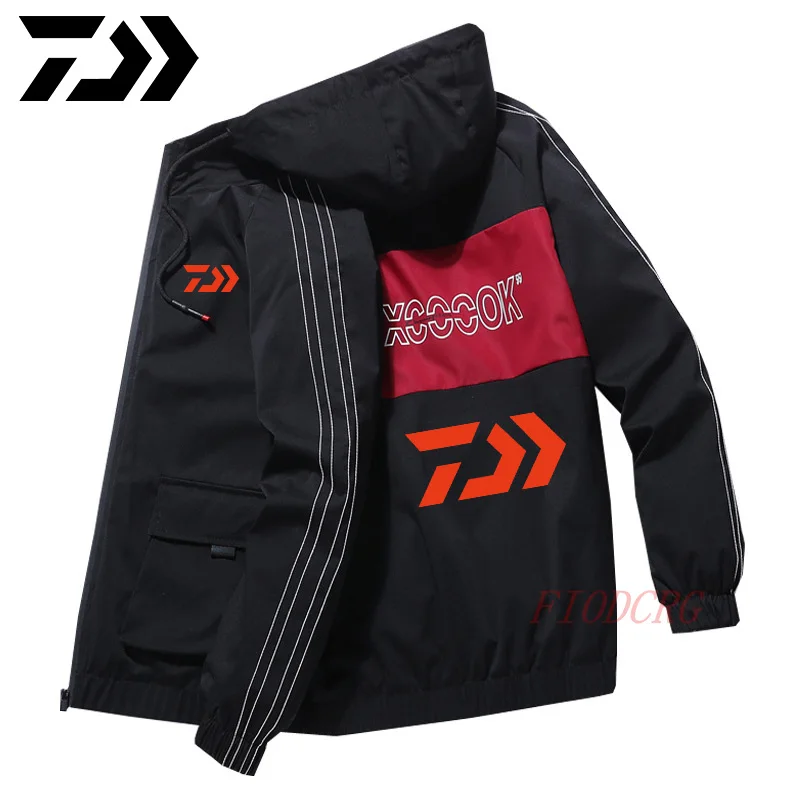 

Рубашка Daiwa, одежда для рыбалки, ультратонкая куртка, мужское пальто, Солнцезащитная одежда, мягкая кожаная рыболовная куртка, уличная летня...