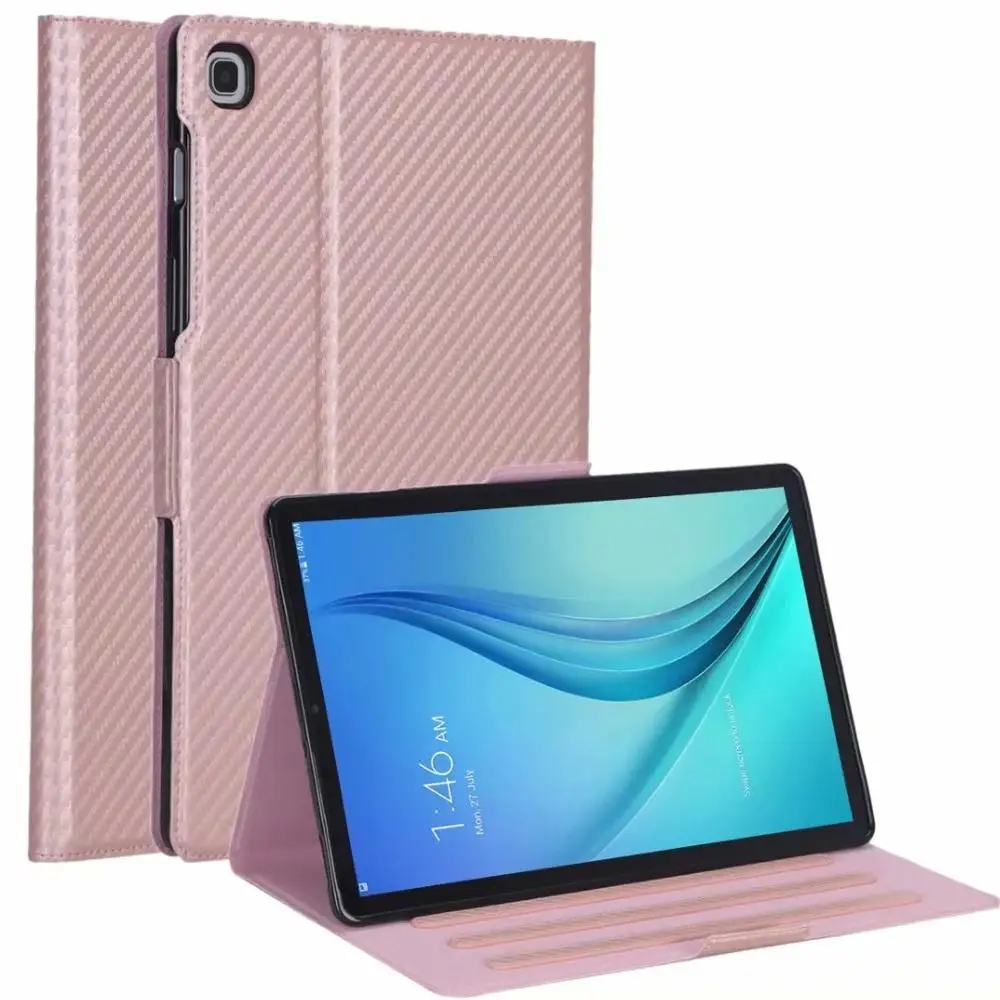 Ультратонкий кожаный чехол на магните для samsung Galaxy Tab S5e SM-T720 T725 10," Чехол-светильник для Tab S5e чехол+ ручка