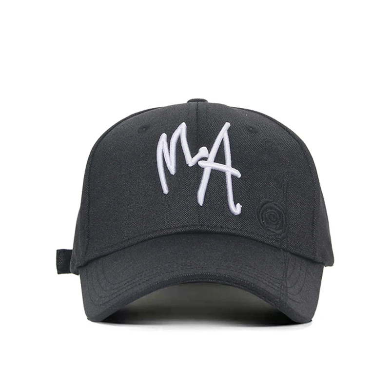 Бейсболка с вышивкой розы для женщин и мужчин хип-хоп бейсболка красный черный