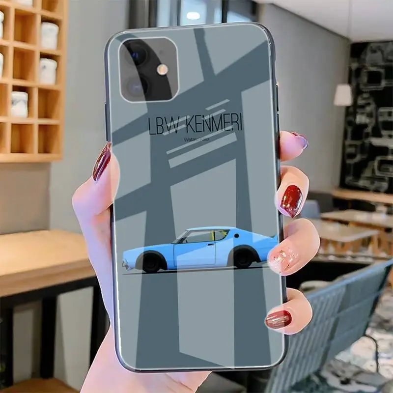 

Various Cars Phone Case Tempered Glass For Iphone6plus 6S 7 7plus 8 X XS XSmax XR 11 12 Pro Max 12mini