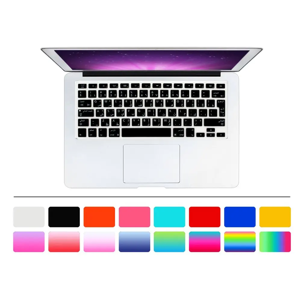 Универсальная арабская клавиатура мембрана Европейская версия США для Apple MAC BOOK