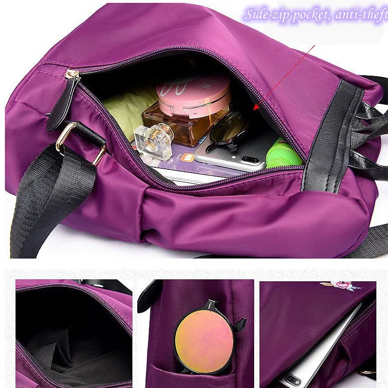 Модный этнический женский рюкзак с вышивкой LISM Большая вместительная сумка