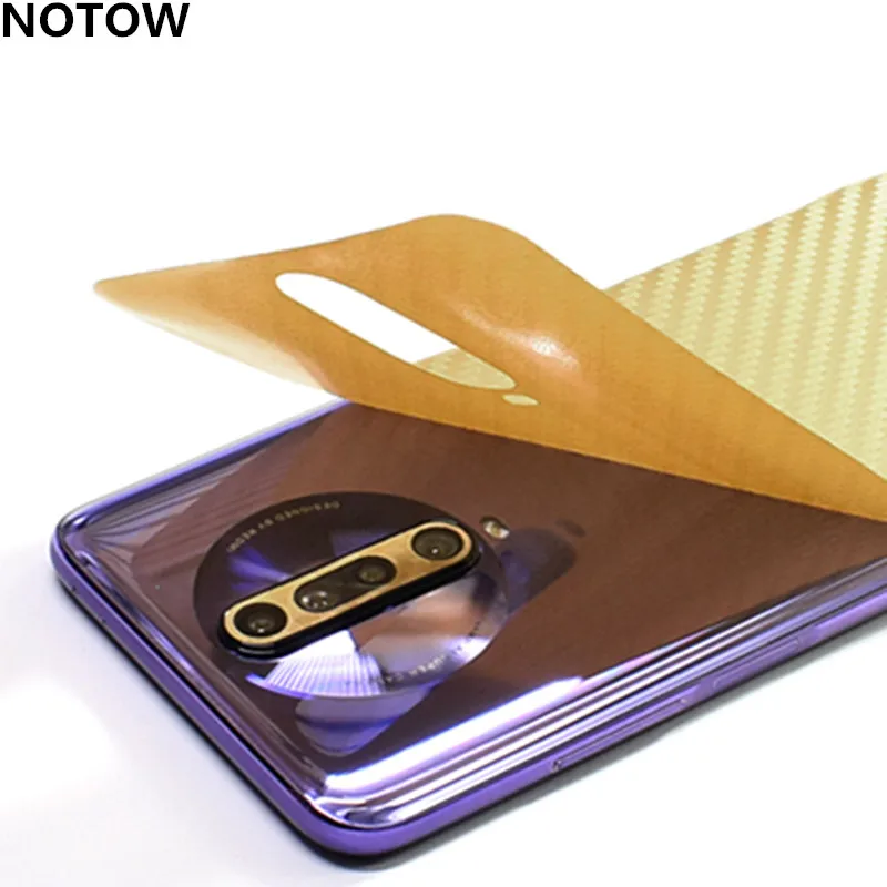 Защитная 3d пленка NOTOW из углеродного волокна для xiaomi Redmi K30
