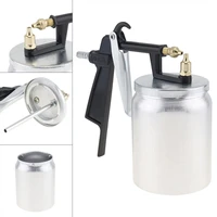 pneumatic spray gun 500ml professional airbrush sprayer alloy painting atomizer tools with hopper for painting cars pq 1