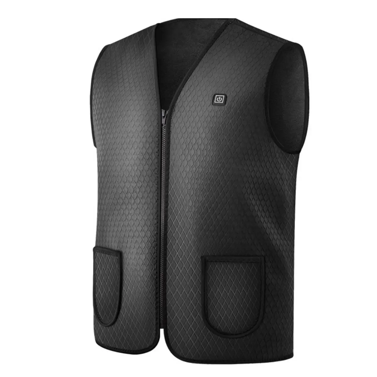 

Jacket Heated Outdoor Electric Heated Vest USB Heating Vest Winter Thermal Cloth Cotton Camping Hiking Warm Hunting