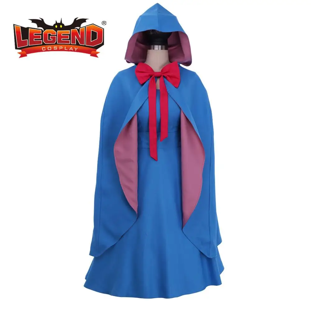 Fairy Godmother cosplay costume apron dress with cape custom made