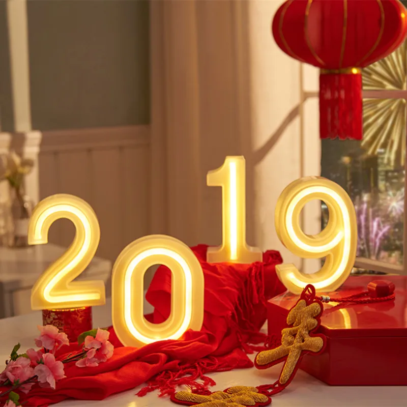 Светодиодный светильник с надписью 0 9 гибкий Led дисплей для выпечки в помещении