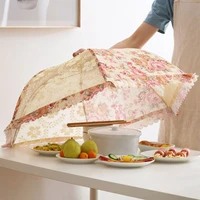 foldable insulation meal covers food dust covers kitchen supplies household items home decoration storage organizer