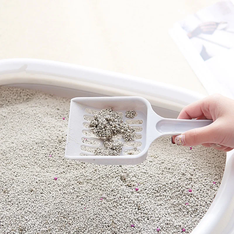 Лопата для кошачьего туалета с большим отверстием специально экспансивной почвы