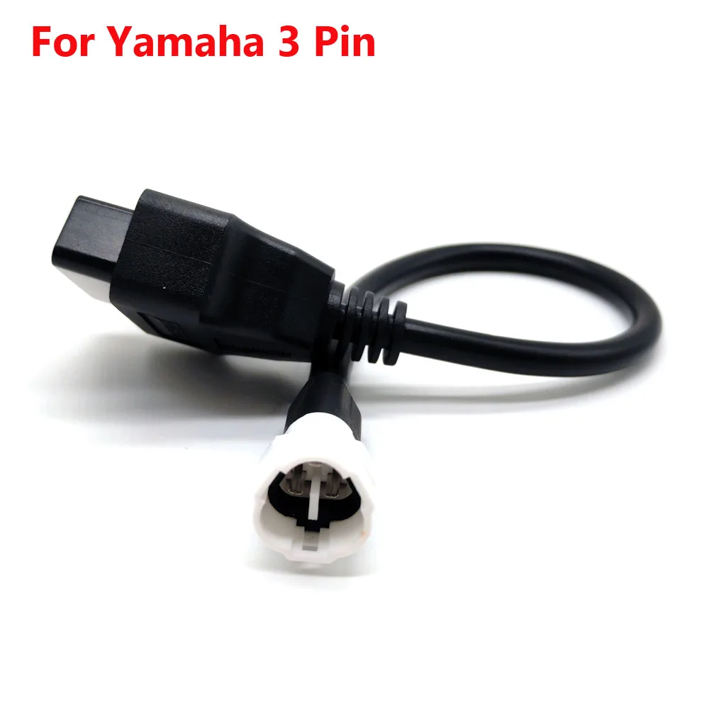 OBD мотоциклетный кабель для Yamaha 3 Pin/4 Pin Штекерный диагностический 3Pin/4Pin к OBD2