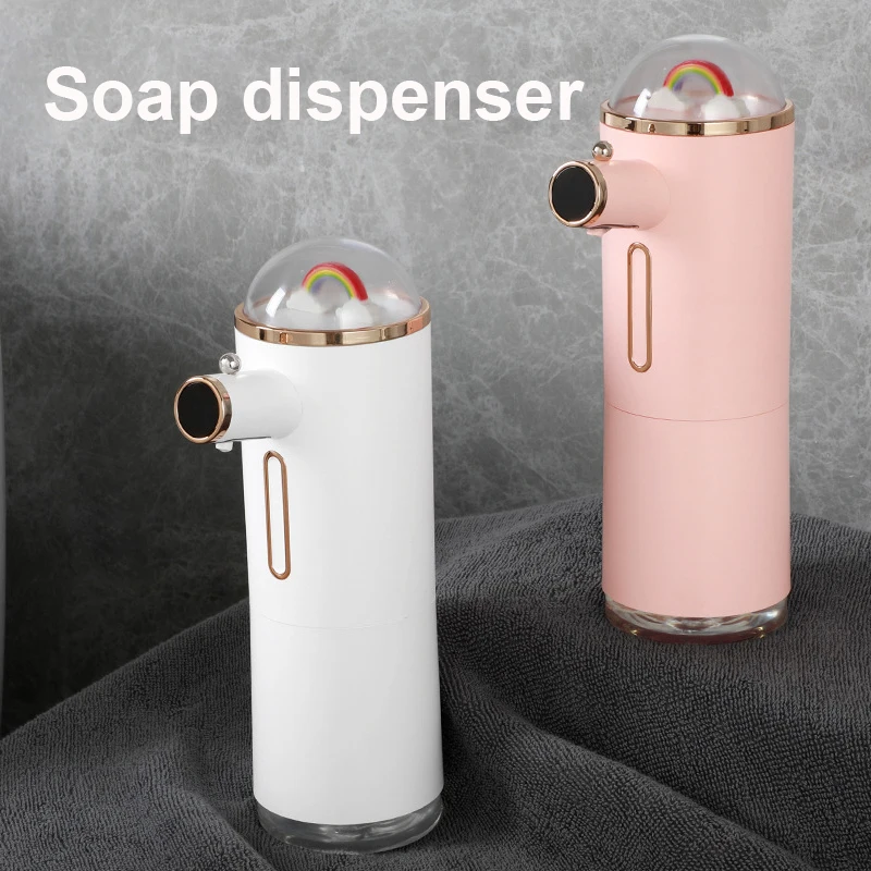 

400ml Auto Induction Foaming Hand Washer Set Smart Foam Soap Dispenser Deep Cleaning Hand Washing Machine Infrared Sensor