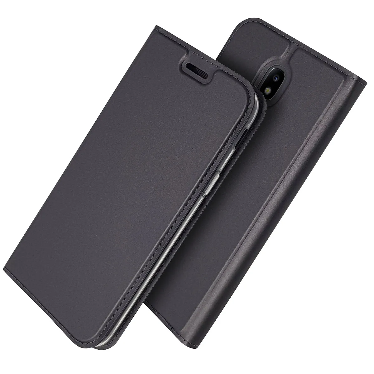 Для Samsung Galaxy J6 J4 Plus J2 Prime Pro J8 2018 J5 J3 J7 2017 тонкий кожаный чехол книжка для Galaxi J530 J330