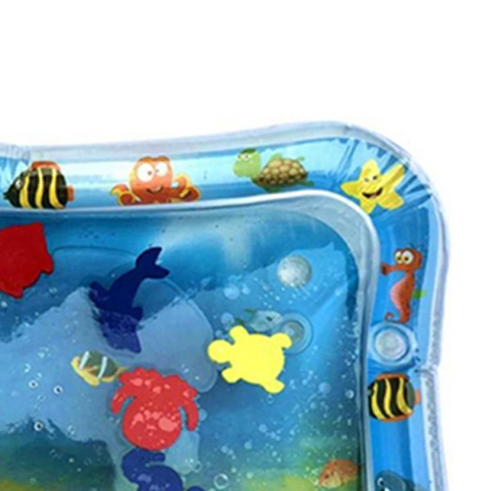 Надувной коврик для воды детей ясельного возраста животик время игровой игрушка