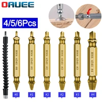 456pcs damaged screw extractor drill bit guide set bolt remover extractor stripped broken screw hand take out demolition tools