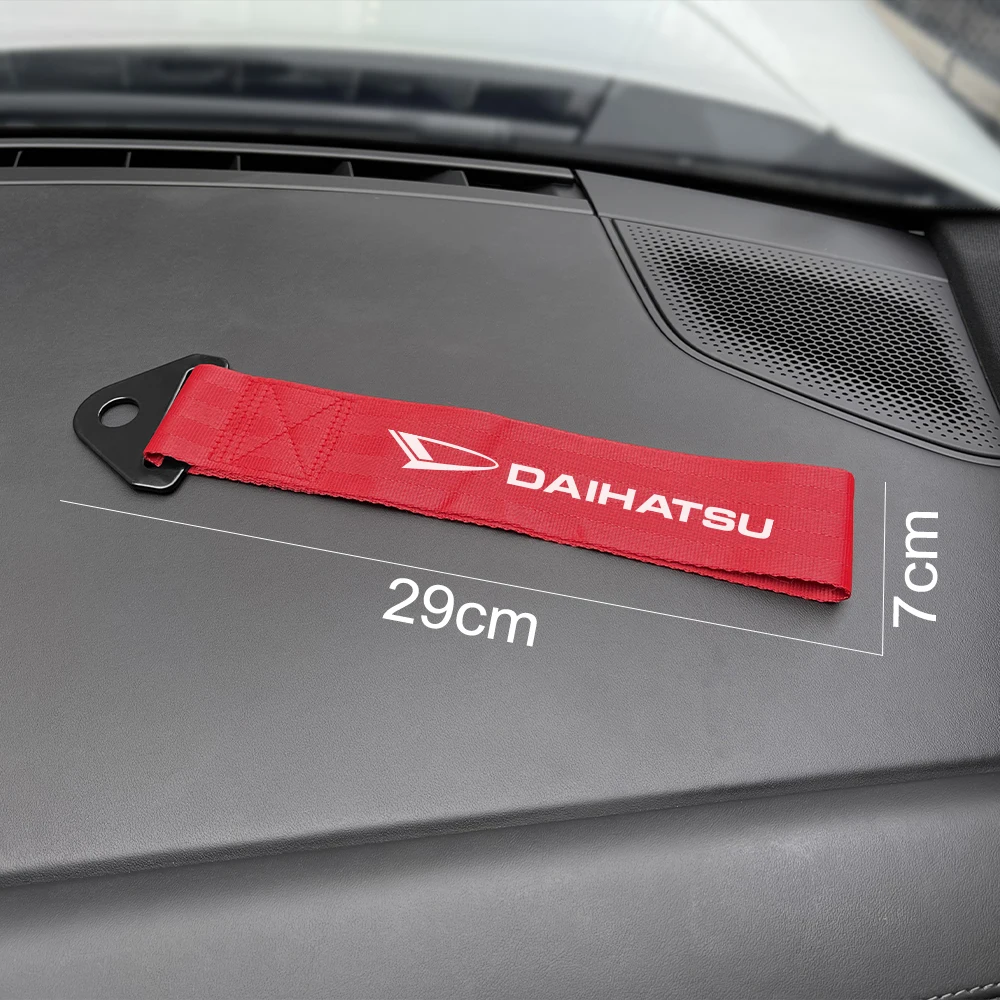 Автомобильный буксировочный трос прицеп гоночный ремешок для Daihatsu Sirion Feroza