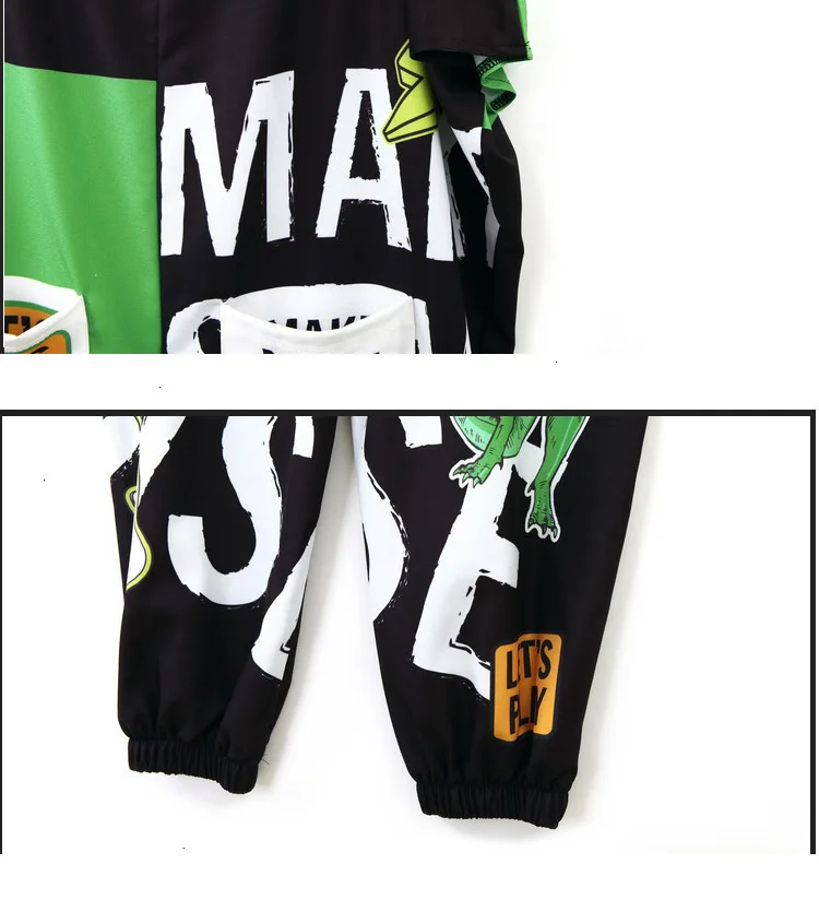 Off The Shoulder Strap Women Jumpsuits Rompers Graffiti Printed Hip Hop Dance Pants Trousers Cartoon Streetwear Harajuku |