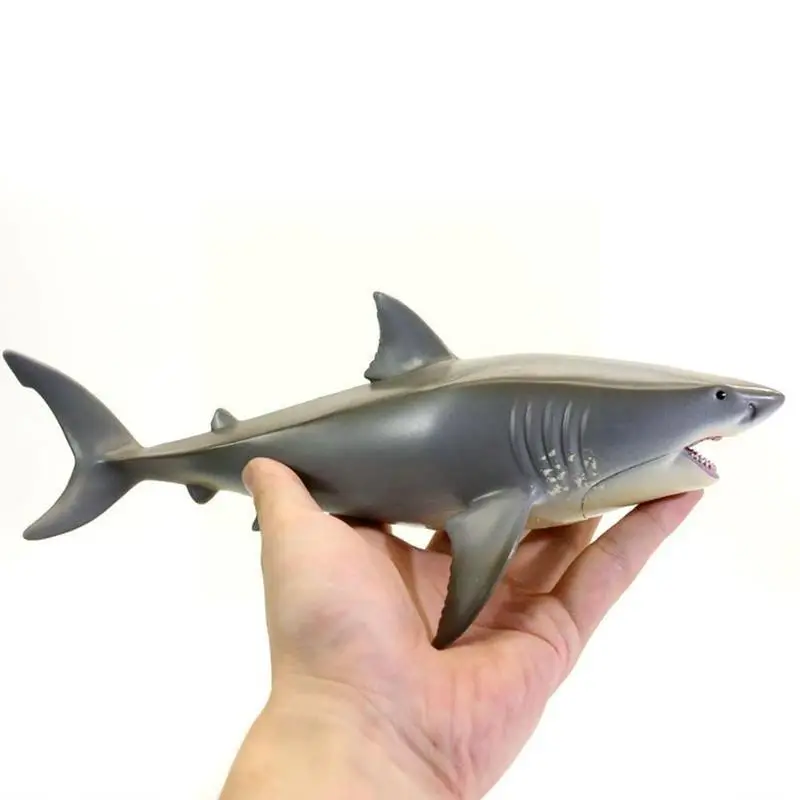 Милая модель морских животных для детей акулы коллекционная игрушка морская из