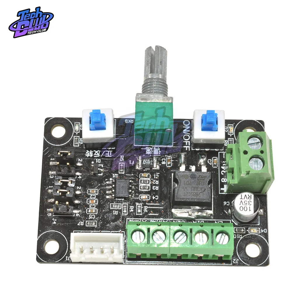 Блок управления шаговым двигателем 12 В 24 ШИМ Генератор импульсных сигналов 8