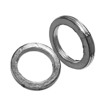 2 pieces exhaust gasket ring for 250cc water cooled cn250 cf250 172mm helix motorcycle parts